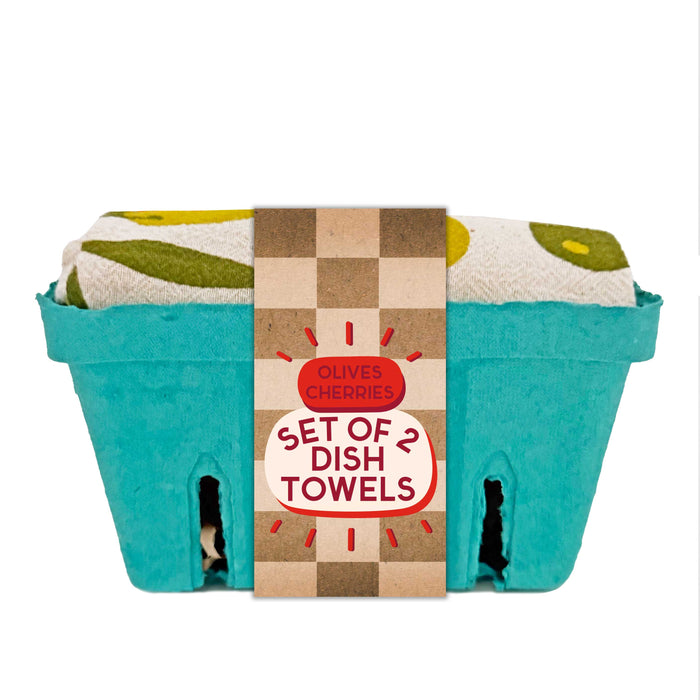 Cocktail Hour - Dish Towel Set of 2