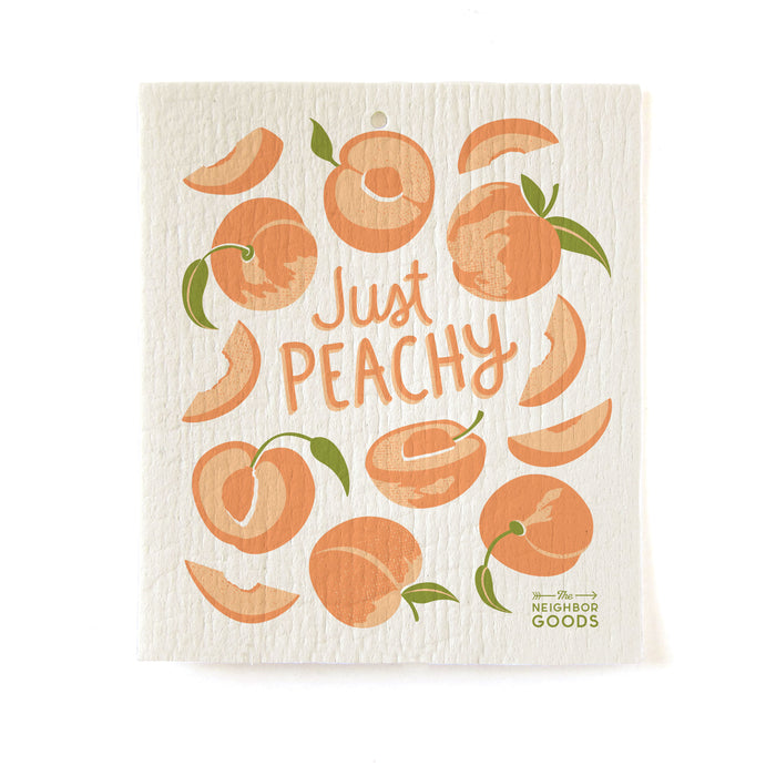 Peach Sponge Cloth