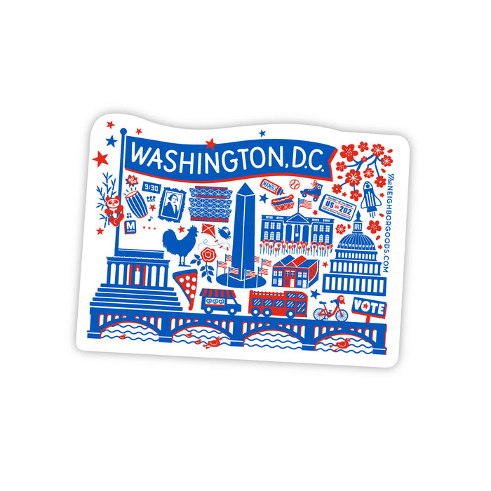 DC Landmarks Sticker
