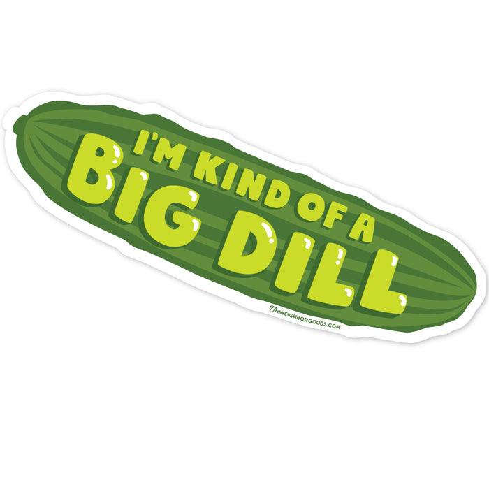 Big Dill Pickle Bumper Sticker
