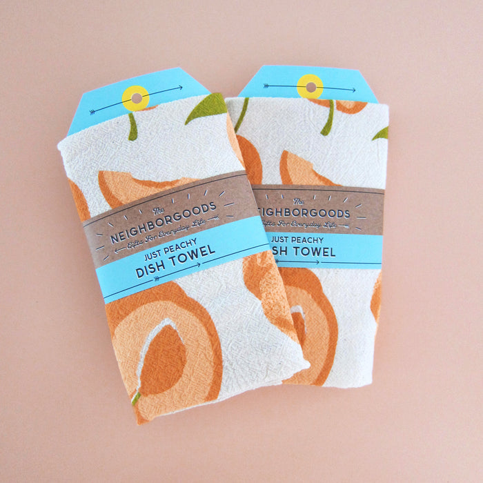 Peach Dish Towel