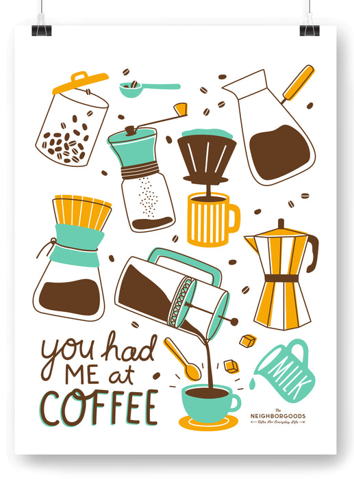 Coffee Art Print