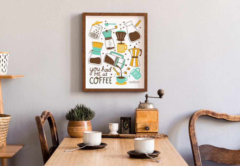 Coffee Art Print