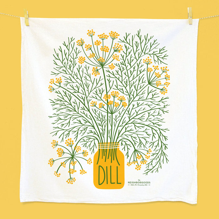 Dill Dish Towel - SECONDS