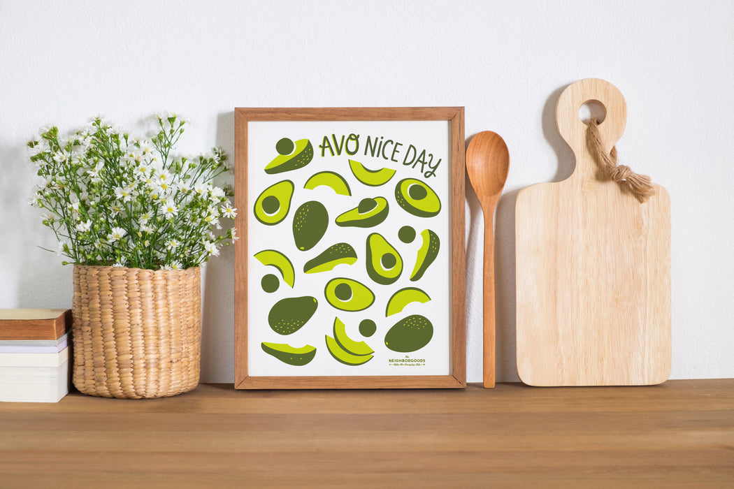 Avocado Art Print