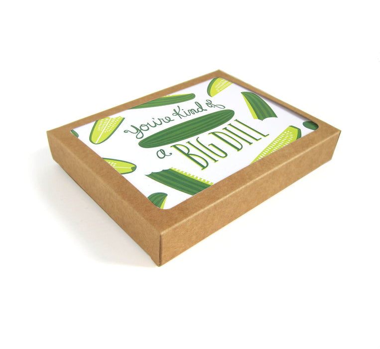 Pack of 8 Big Dill cards