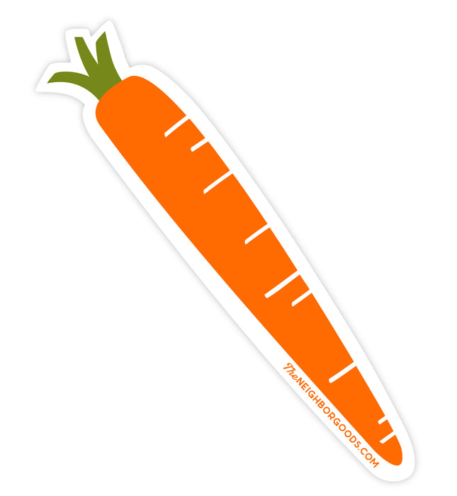 Neighborgoods carrot design sticker