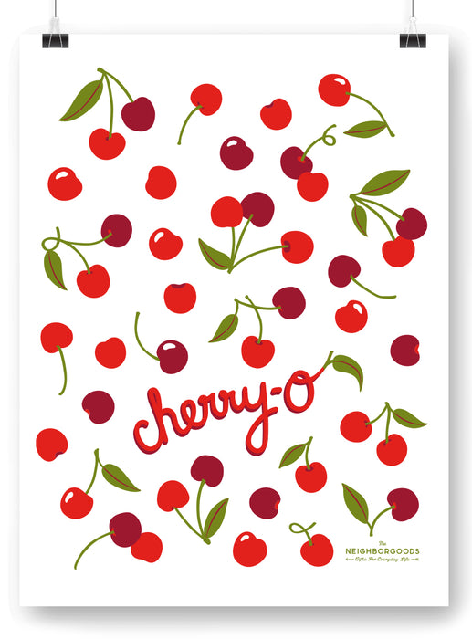 Cherry-O Art Print