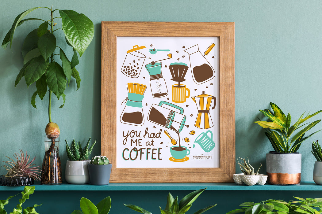 Coffee Art Print