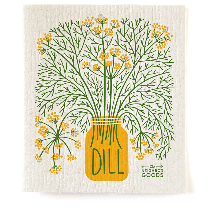 Dill Sponge Cloth - SECONDS