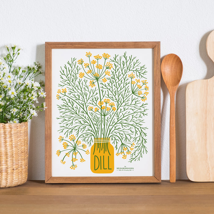 Dill Herb Art Print