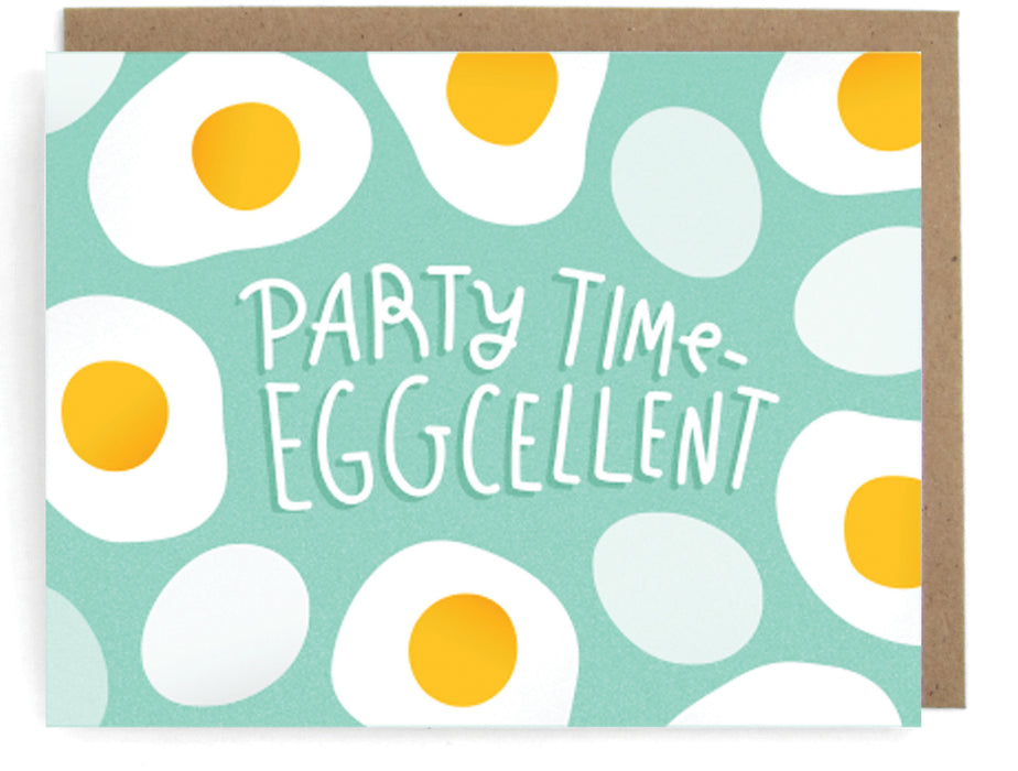 Party Time EGGcellent Card