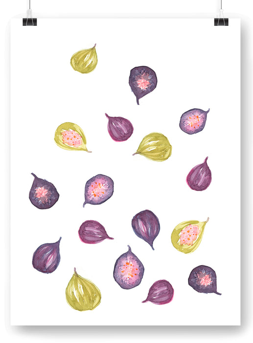 Figs Watercolor Art Print