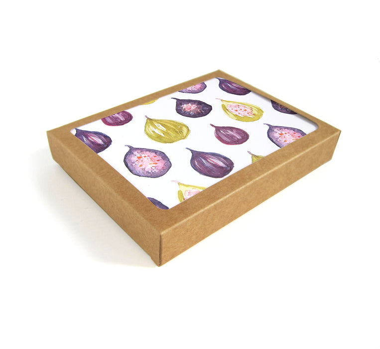 Figs Watercolor Card - Set of 8