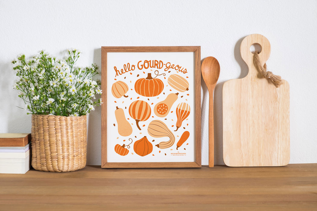 Gourds Art Print