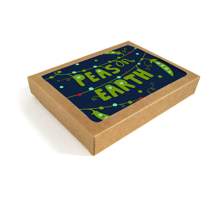 Peas on Earth Card - Set of 8