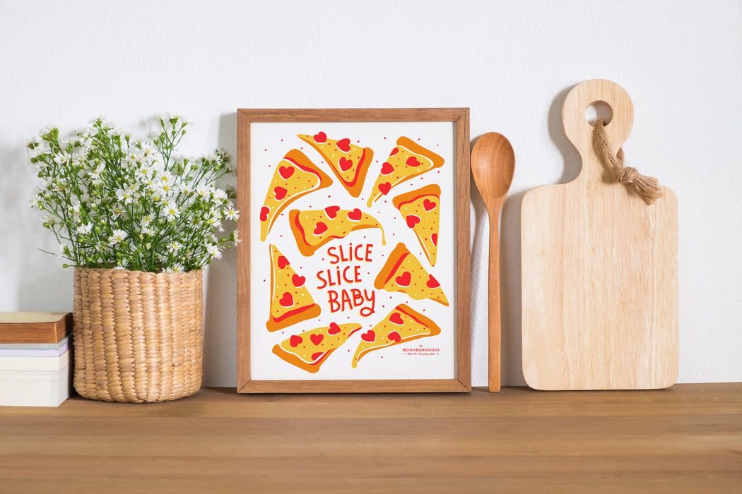 Pizza Art Print