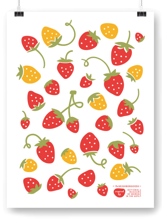 Strawberries Art Print