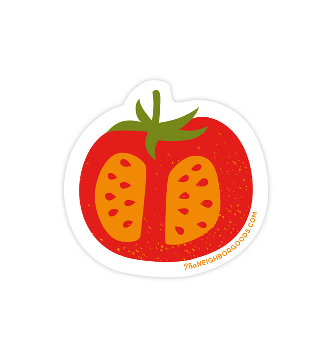 Neighborgoods tomato design sticker
