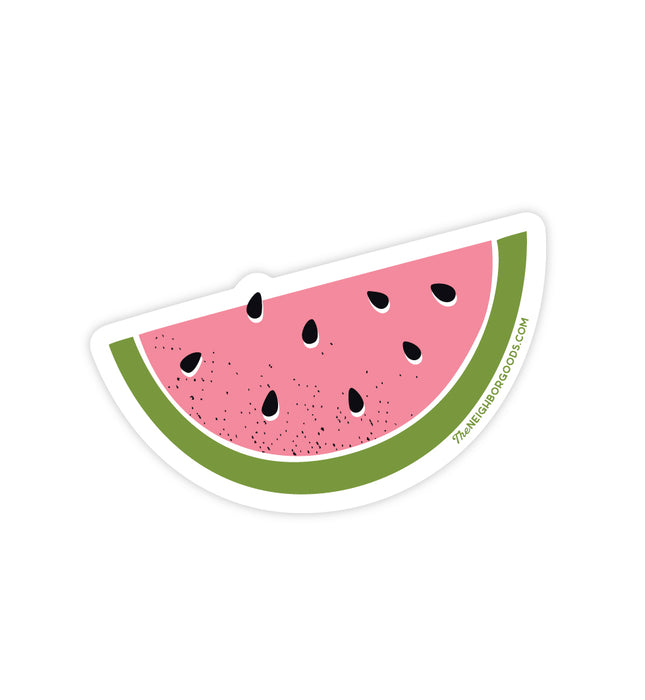 Neighborgoods watermelon design sticker