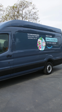 DC business gets a lift from Amazon
