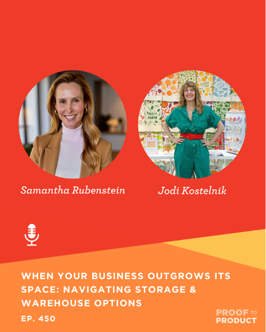 Navigating Storage & Warehouse Options with Samantha Rubenstein, WareSpace & Jodi Kostelnik, The Neighborgoods