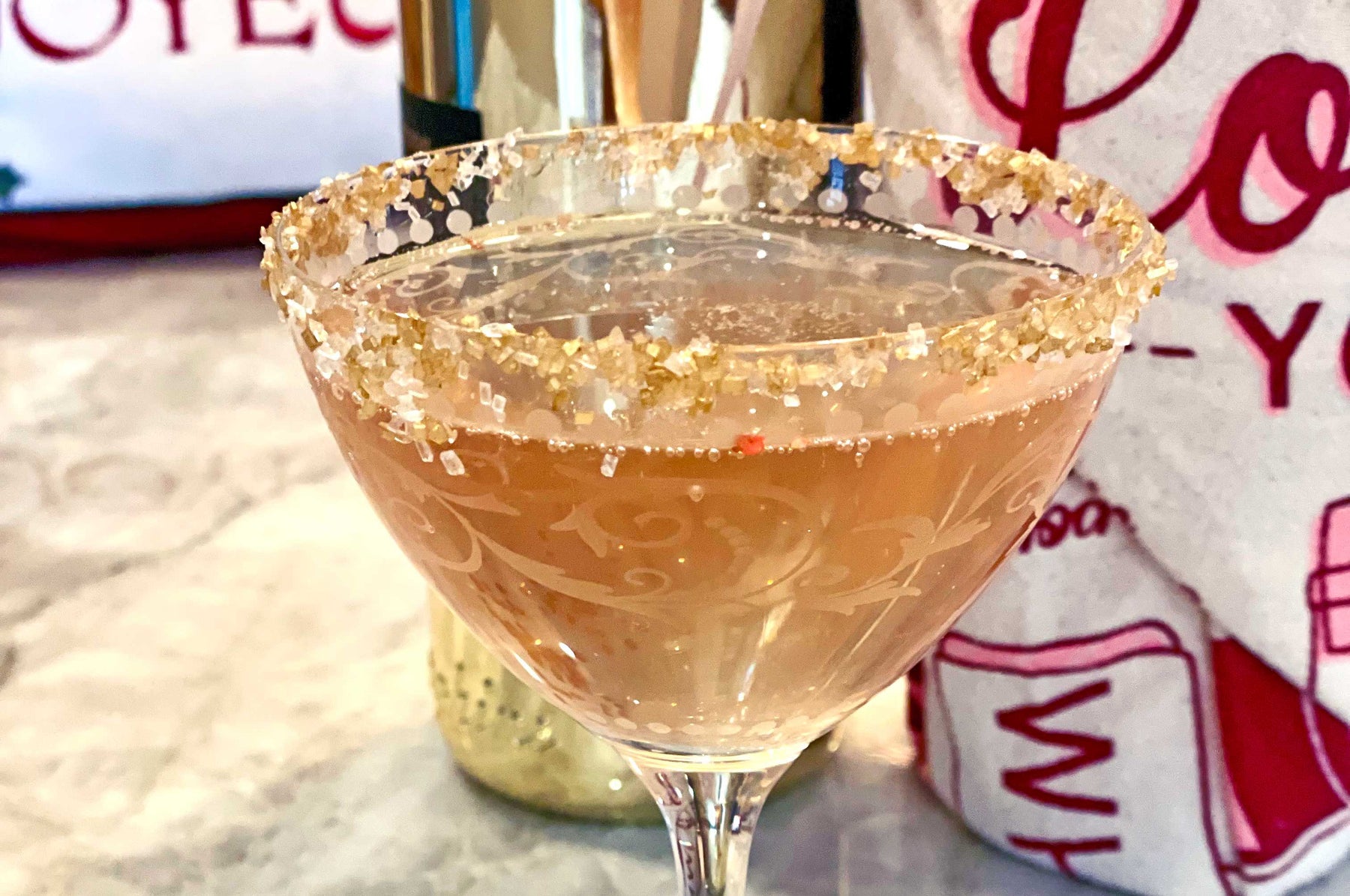 Sipping Through Rose-Colored Glasses: A Holiday Cocktail Recipe