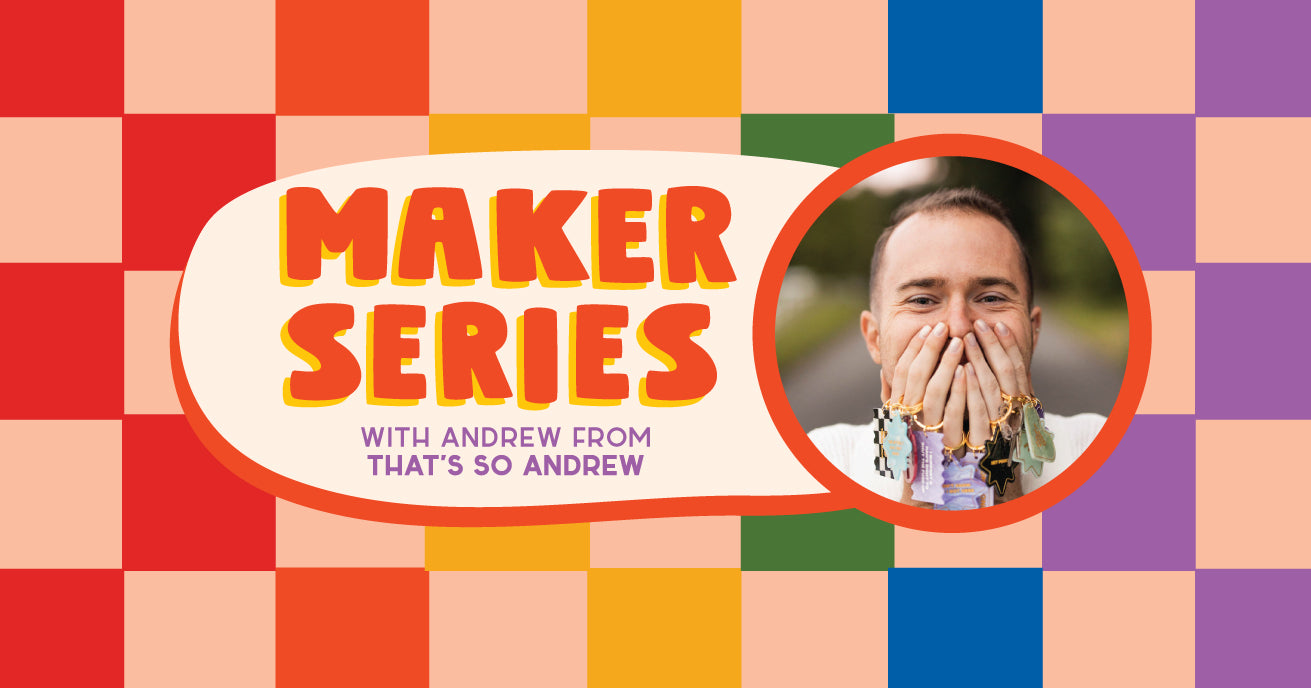 Small Maker Spotlight: Celebrating PRIDE Month with That's So Andrew