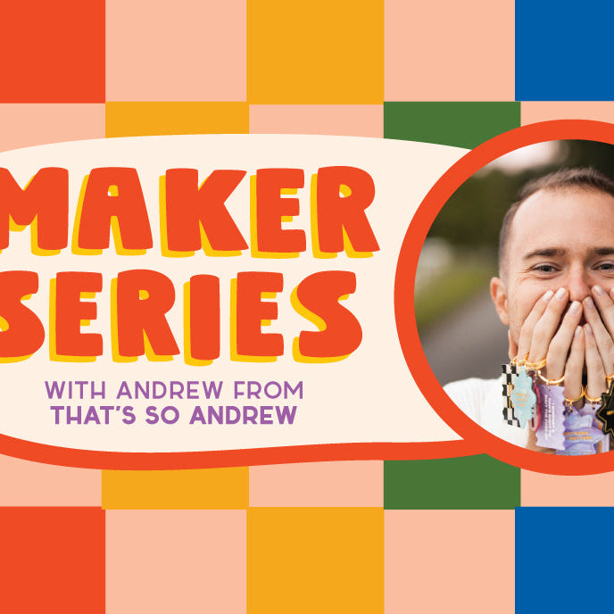 Small Maker Spotlight: Celebrating PRIDE Month with That's So Andrew