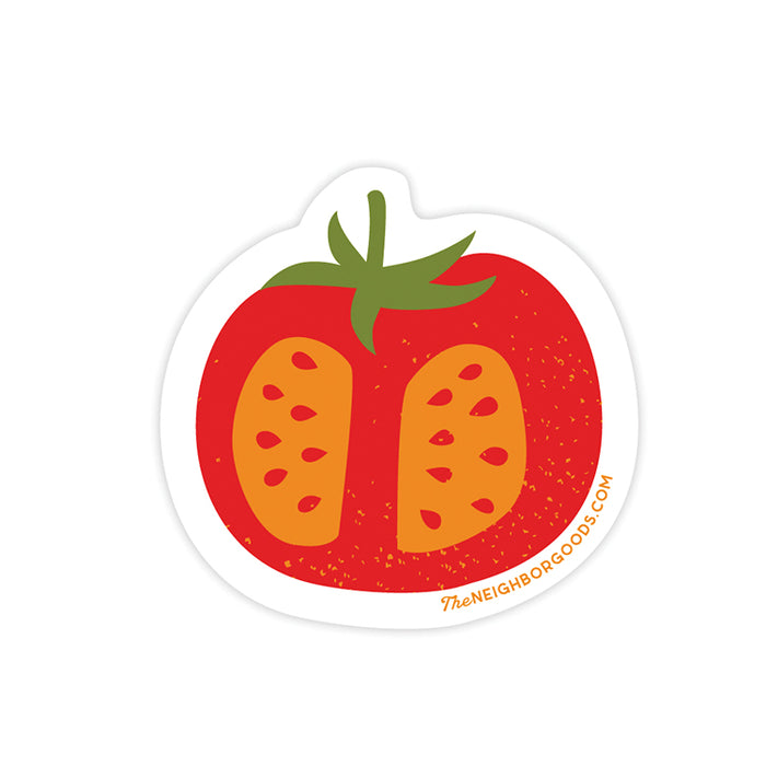 Neighborgoods tomato design sticker