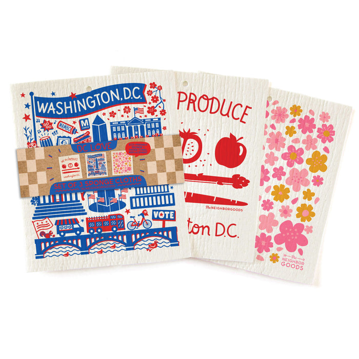 DC Love - Sponge Cloth Set of 3