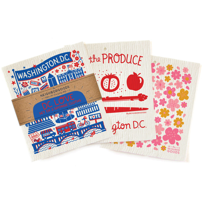 DC Love - Sponge Cloth SET OF 3