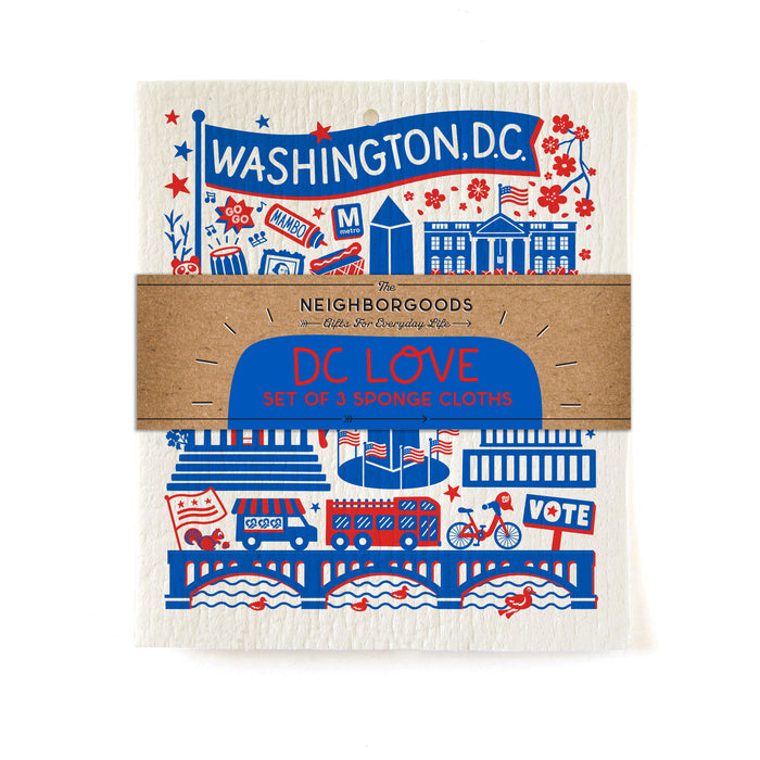 DC Love - Sponge Cloth SET OF 3