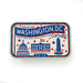 Washington, D.C. themed candle packaging with patriotic design on a white background