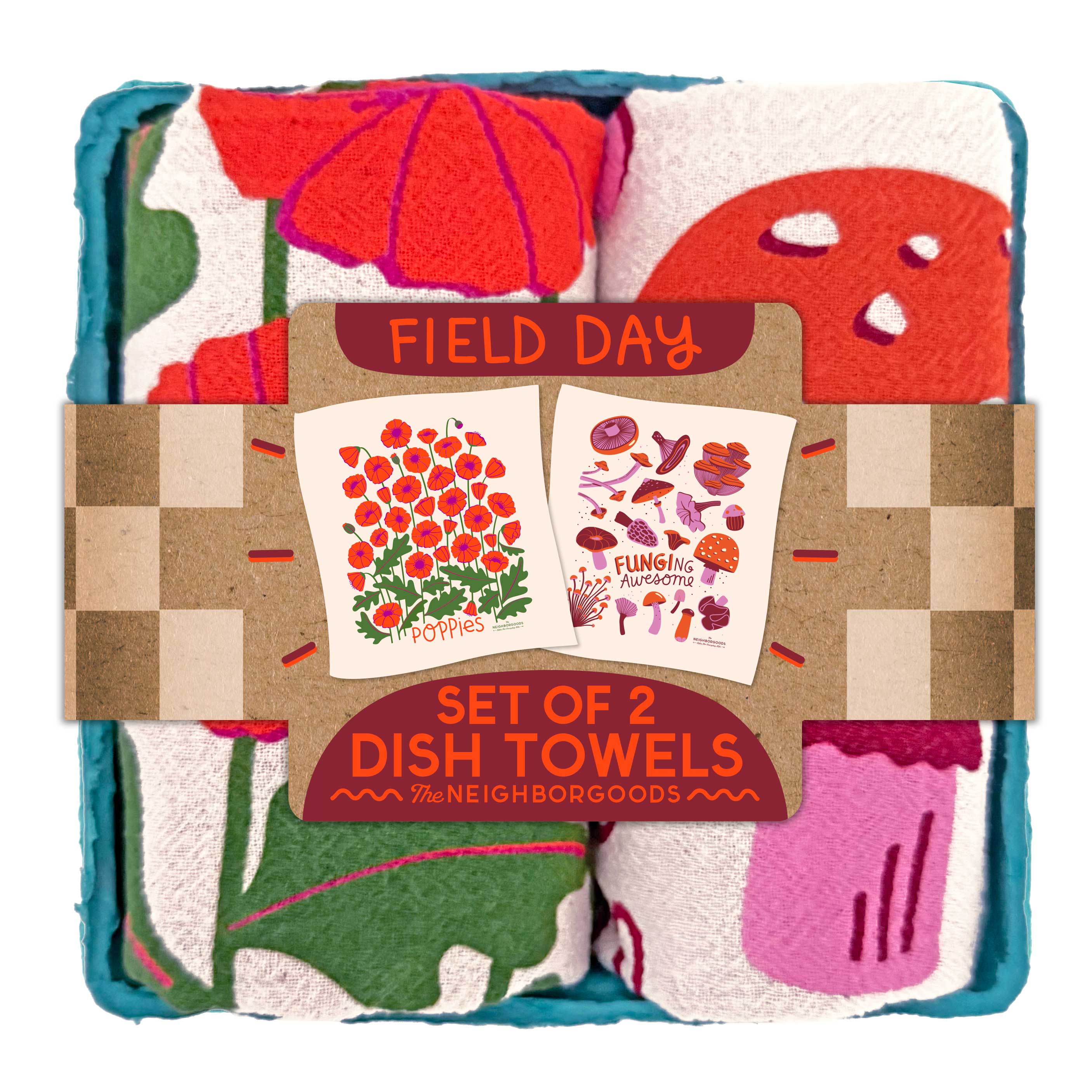 Field Day - Dish Towel Set of 2 - The Neighborgoods