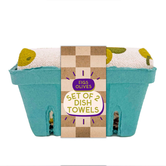 Figs + Olives - Dish Towel Set of 2