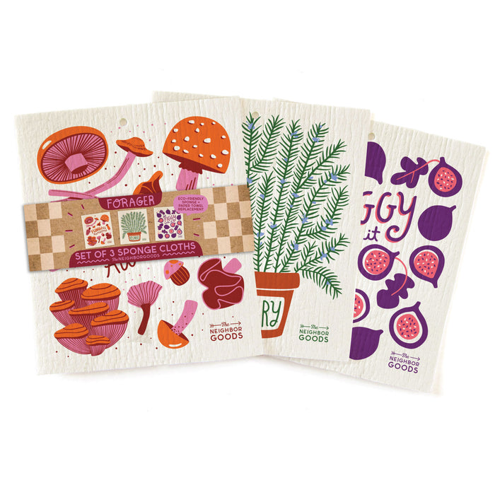 Forager - Sponge Cloth Set of 3