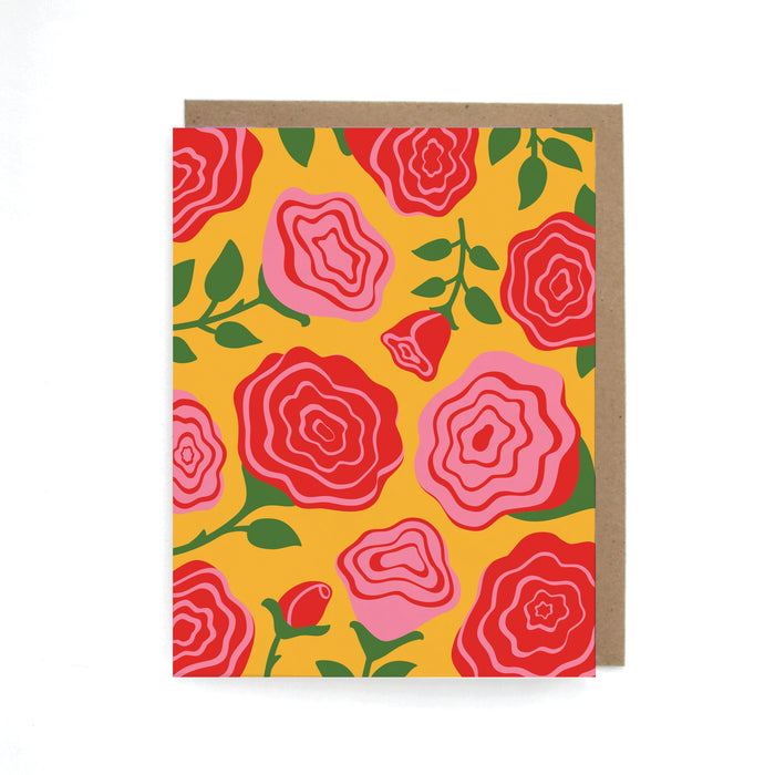 Rose Garden Greeting Card