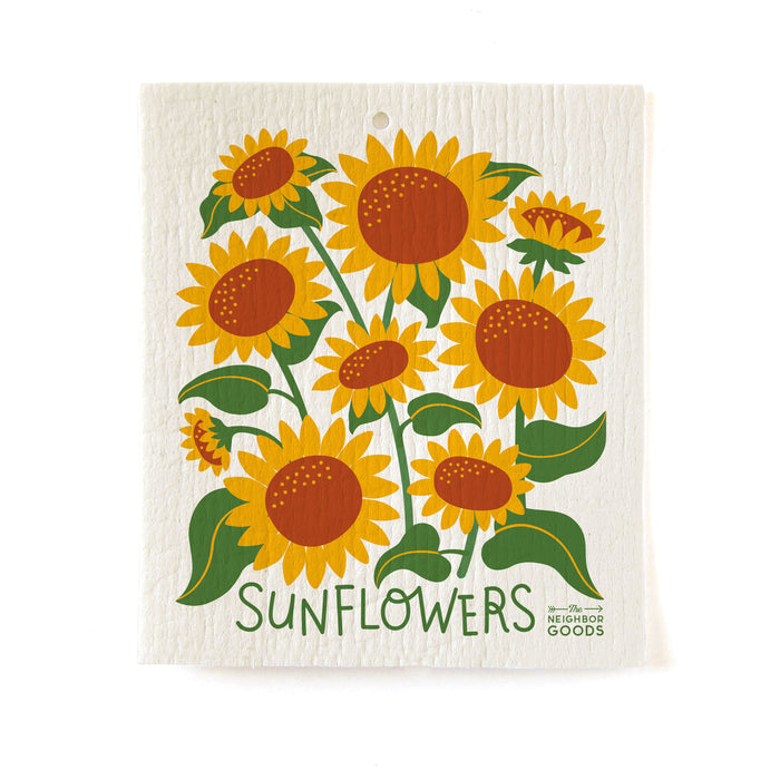 Sunflower Sponge Cloth