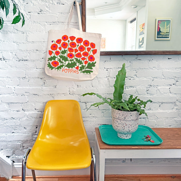 Poppy Tote Bag
