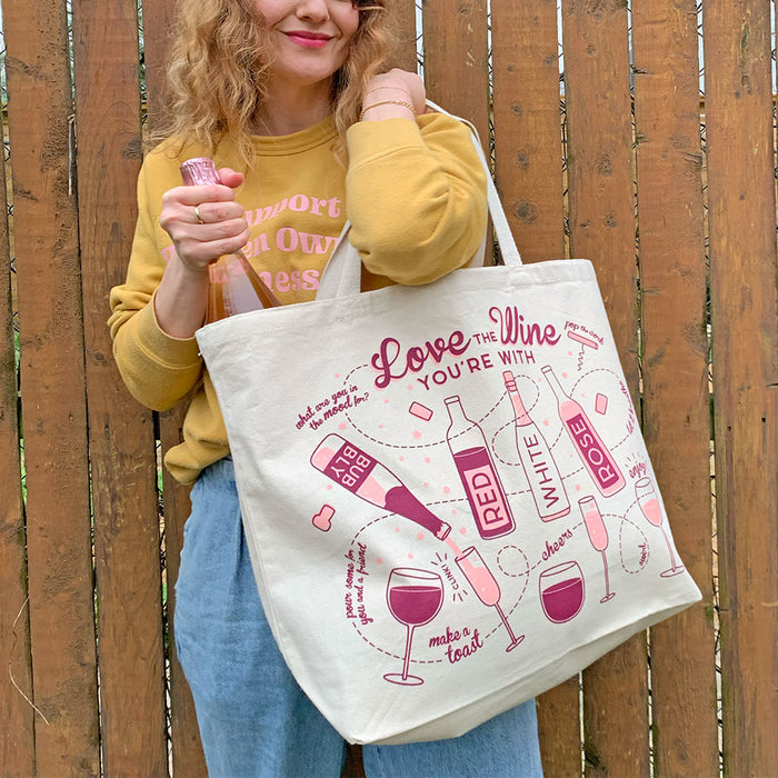 Wine Tote Bag