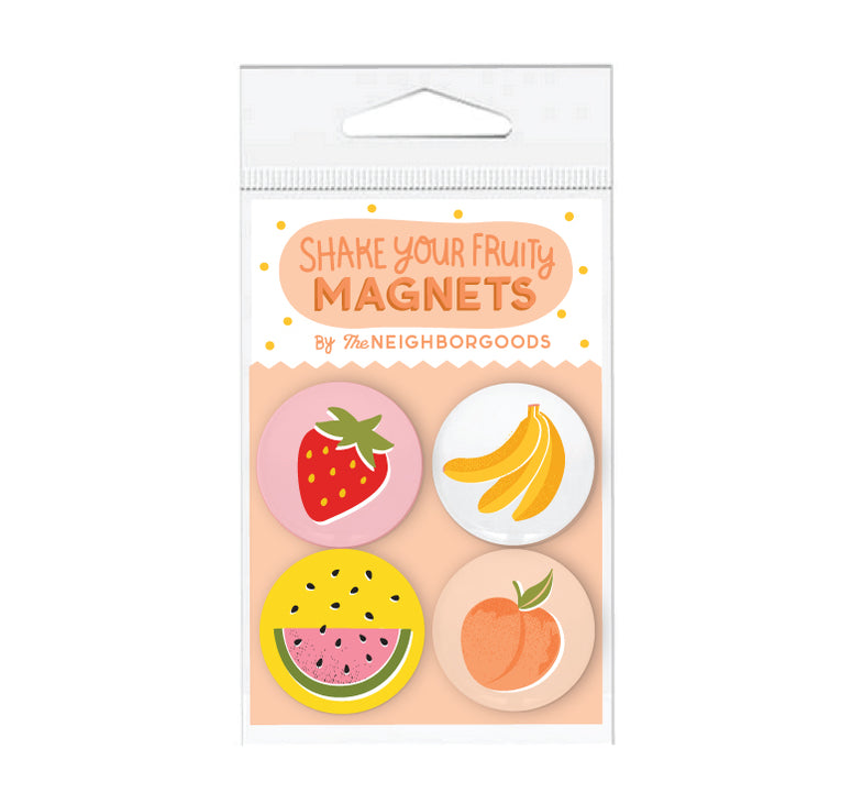 Shake your Fruity Mini Magnet Set - The Neighborgoods