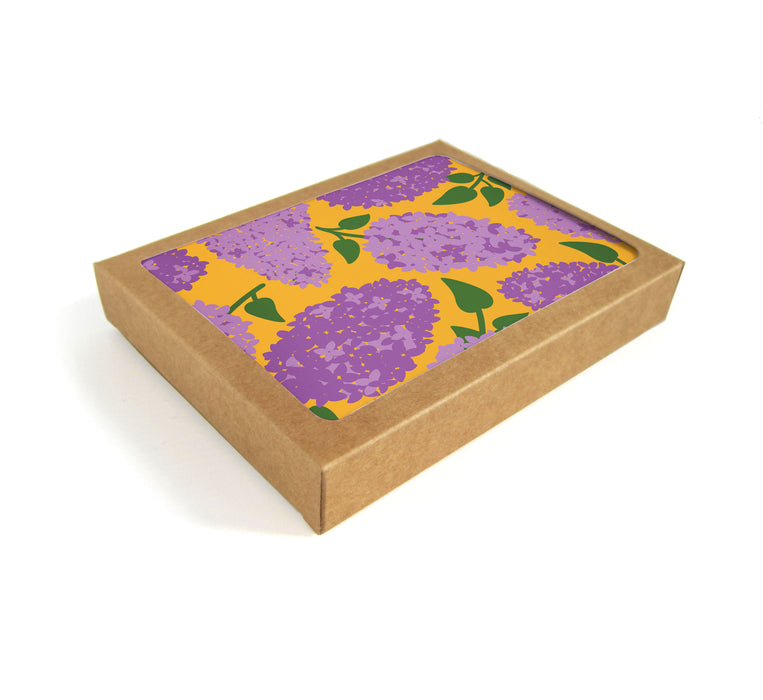Lilac Mixed Greeting Card - Set of 8