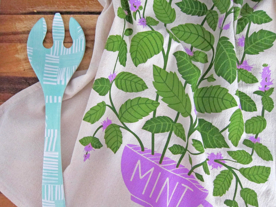 Fresh Herbs- Dish Towel Set of 2