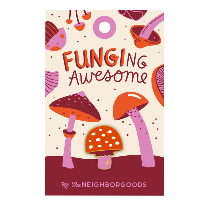 Mushroom Pin