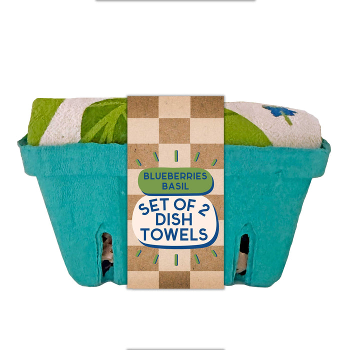 Sweet Basil - Dish Towel Set of 2