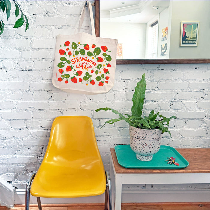 Strawberry Tote Bag