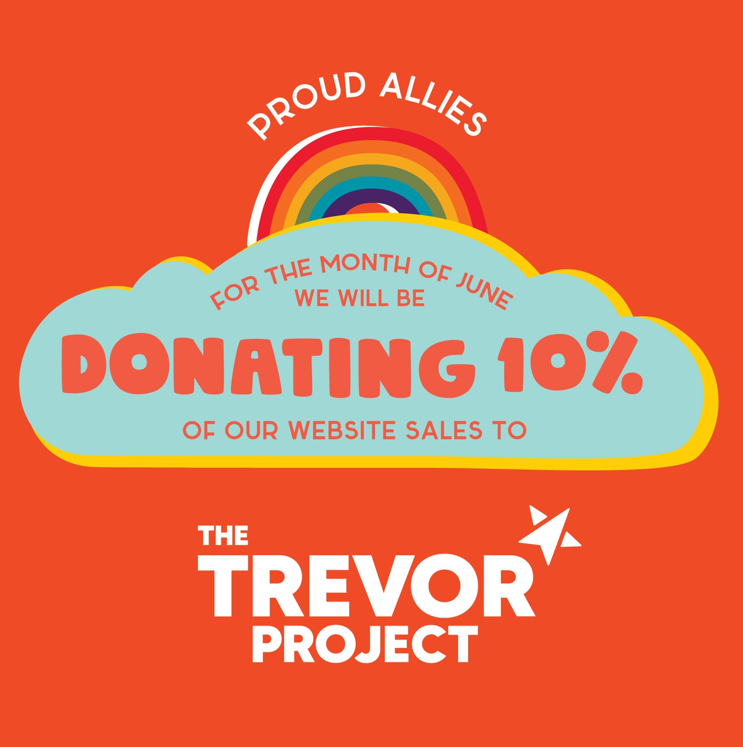 YOUR PURCHASE SUPPORTS LGBTQ+ YOUTH