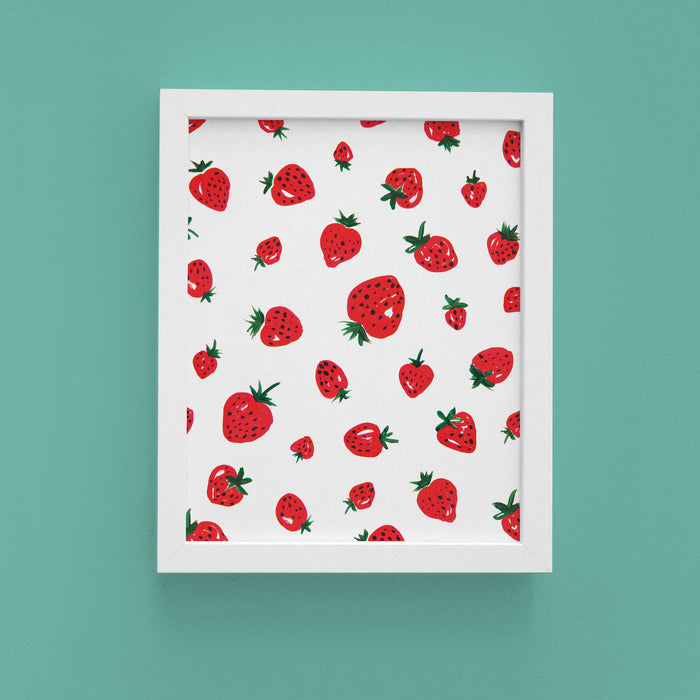 Strawberry 8x10 Art Print