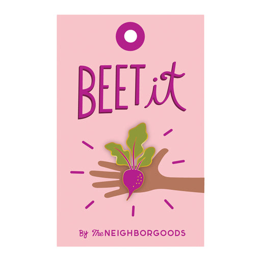 Packaged enamel beet pin